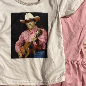 Toddler George Straight Bells & Top